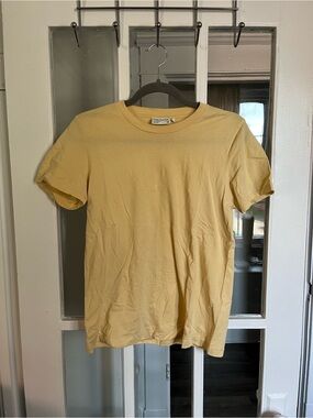 Classic Crewneck T-Shirt - Yellow